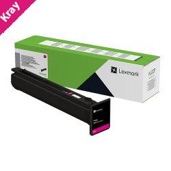 Lexm 77L10M0 Magenta Toner Lexm 77L10M0 Magenta Toner