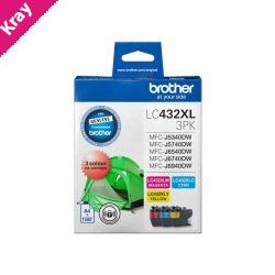 Brother LC432XL CMY Colour Pk Brother LC432XL CMY Colour Pk