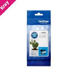 Brother LC436 Cyan Ink Cart Brother LC436 Cyan Ink Cart