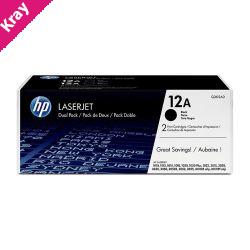 HP #12A Twin Pack Q2612AD HP #12A Twin Pack Q2612AD